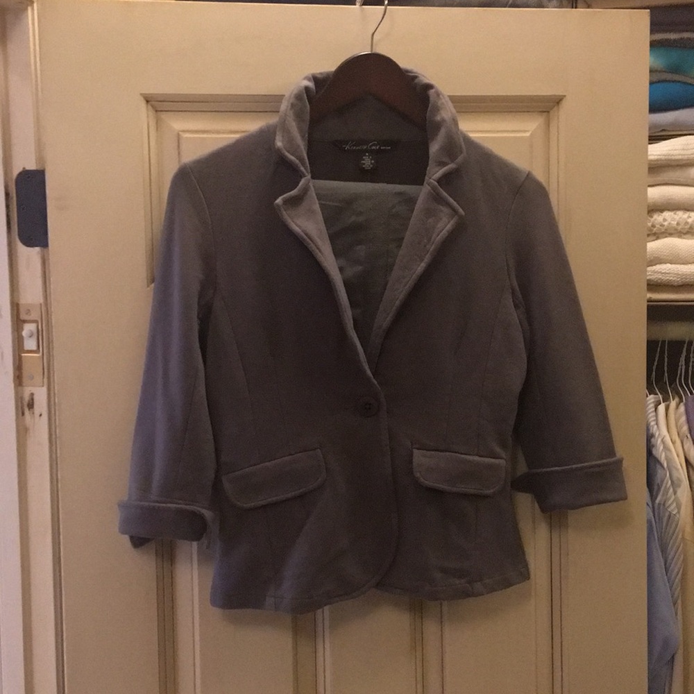 Kenneth Cole Gray Jacket and Short Pants 6/4